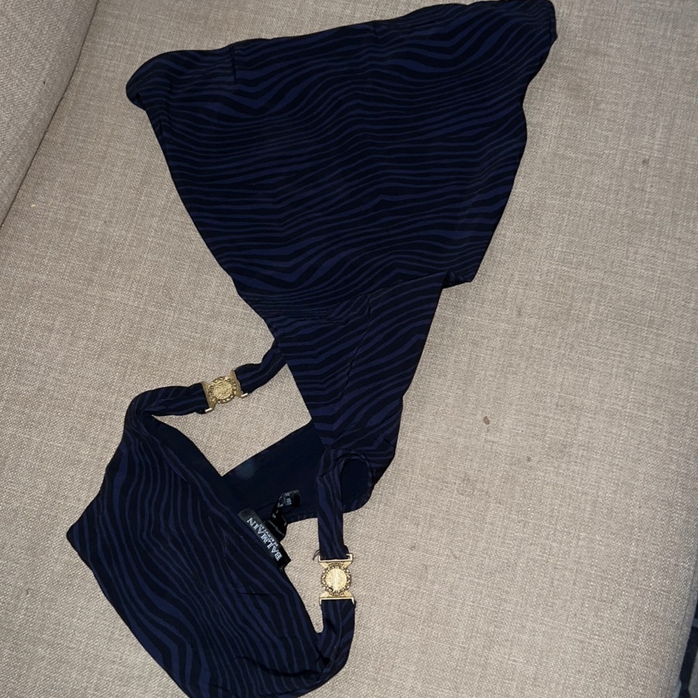 Vintage Balmain Strapless Monokini